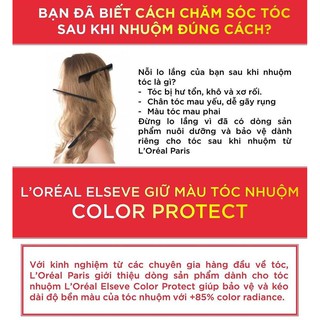 Dầu Gội Giữ Màu Loreal Color Protect 7