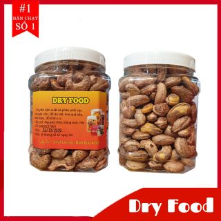 1kg Hạt Điều Rang Muối Nguyên Vỏ Lụa.