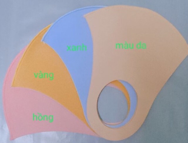 [Giá xưởng] Set 10 Khẩu Trang Su 3D Giặt Lại Được
