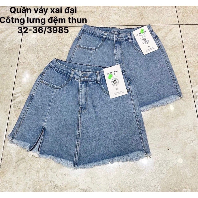 Quần váy jean Bigsize cá tính hot trendy