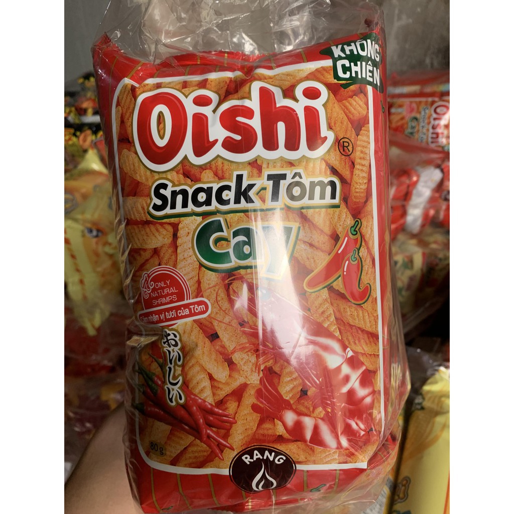 Bim bim Snack Tôm Cay 73g Siêu to khổng lồ