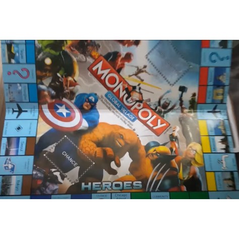 TRÒ CHƠI MONOPOLY SUPER HEROES - CỜ TỶ PHÚ PHIÊN BẢN SIÊU ANH HÙNG