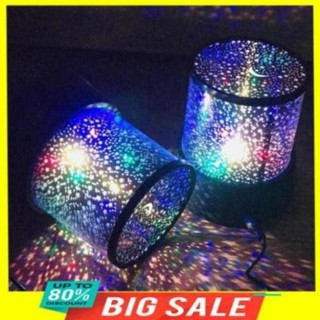 (2in1) Đèn ngủ 2 chế độ, đèn led ngủ  kèm đèn vũ trường nhấp nháy chiếu sao Star Master 18×10 cm