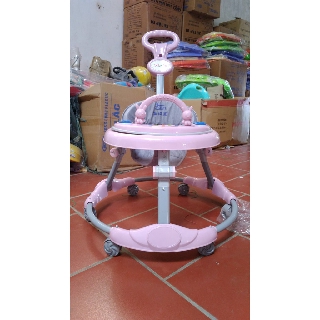 xe tập đi GẤU CẦU VỒNG cho bé B819 KD01