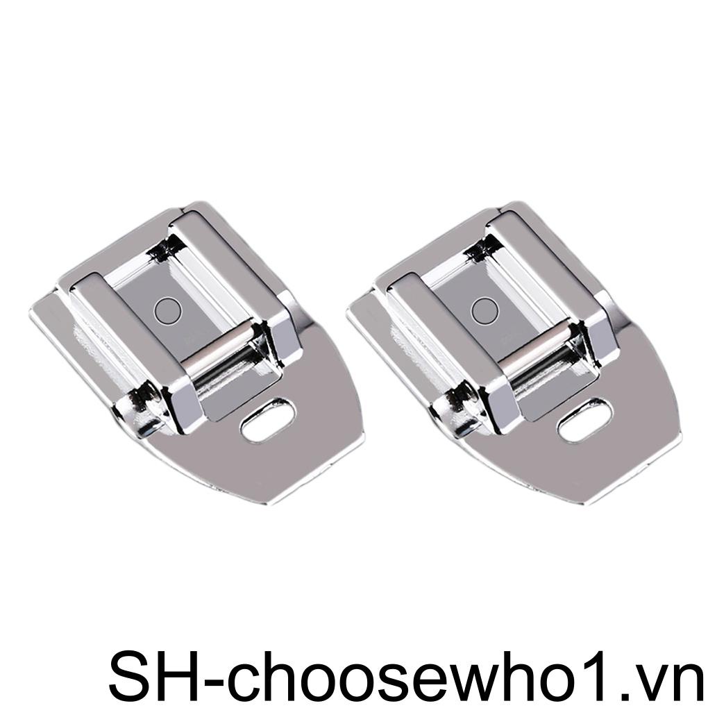 Set 2 Chân Vịt Máy May Gắn Khóa Kéo Bằng Kim Loại