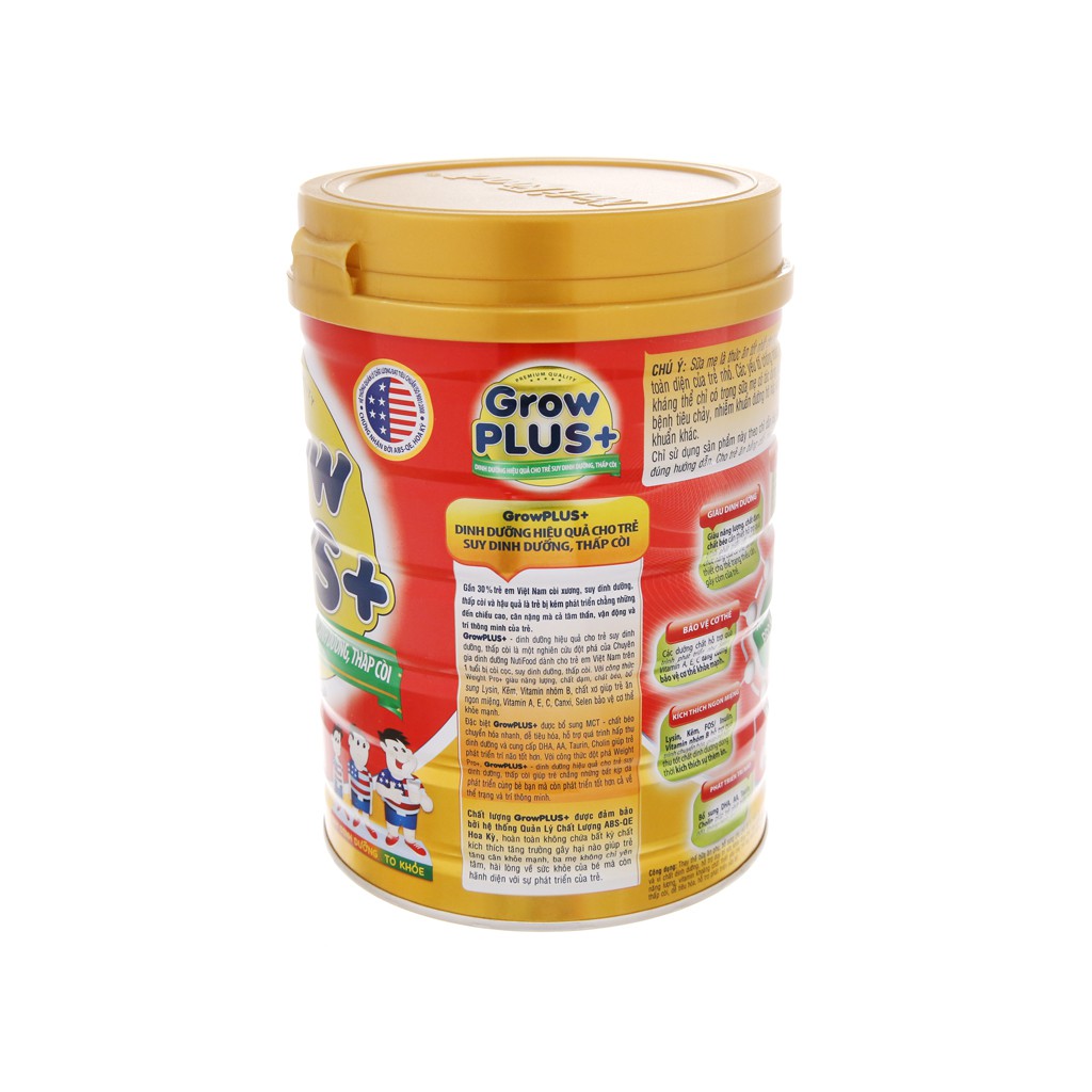 SỮA GROW PLUS+  900G NUTIFOOD