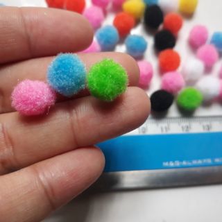 50 hạt pom pop trang trí slime