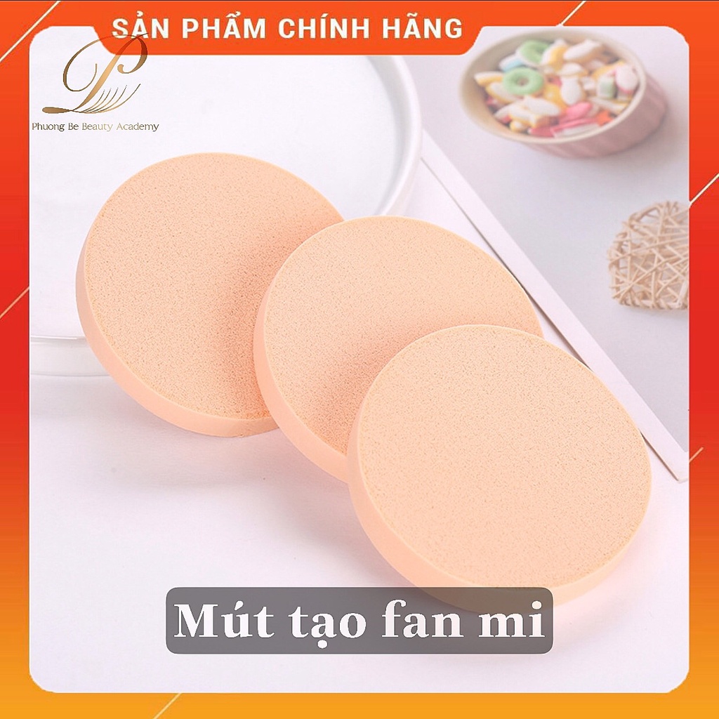 Mút tạo fan mi ,mút rửa mặt, mút tẩy trang loại to