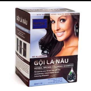 Gội là nâu Matrix ( hộp 10 gói )