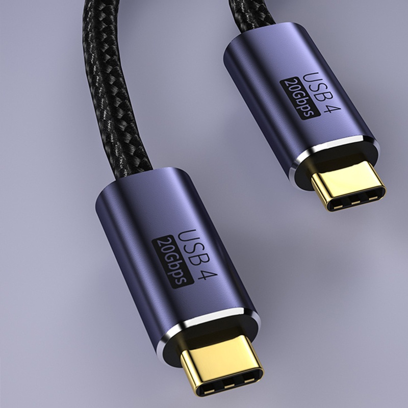 Dây Cáp Sạc Nhanh Truyền Dữ Liệu 20Gbps 100W USB C Sang USB C Tiện Dụng