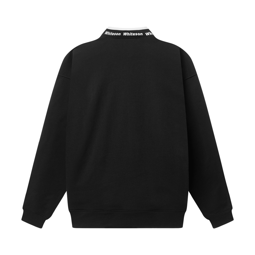 SWE "LOGO DOUBLE NECK" BLACK | BigBuy360 - bigbuy360.vn