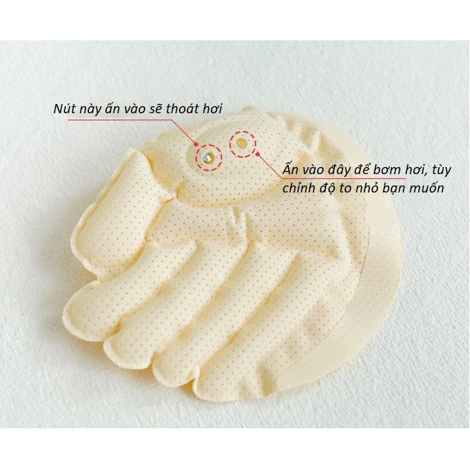 Áo Lót Quây Không Dây Cài Trước Nâng Ngực Chống Tụt Kèm Đệm Hơi B439