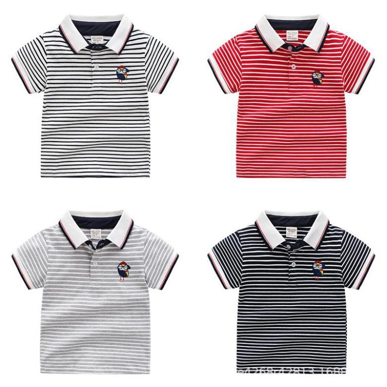 [XẢ KHO] AT36⚡Size90-130 (9-27kg)⚡Áo thun polo wellkids cotton cho bé ⚡Thời trang trẻ Em hàng quảng châu freeship