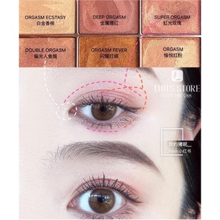 Bảng phấn Mắt + Má Hồng Nars Orgasm Endless Palette