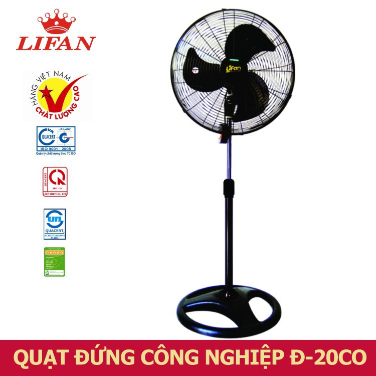 Quạt đứng công nghiệp Đ-20CO