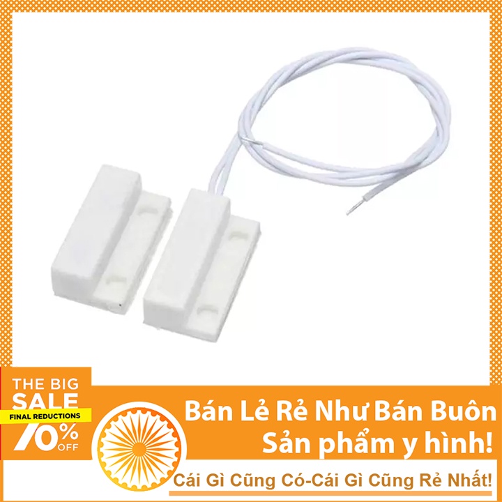 Bộ Công Tắc Cảm Biến Từ MC-38 (Chế độ thường đóng)