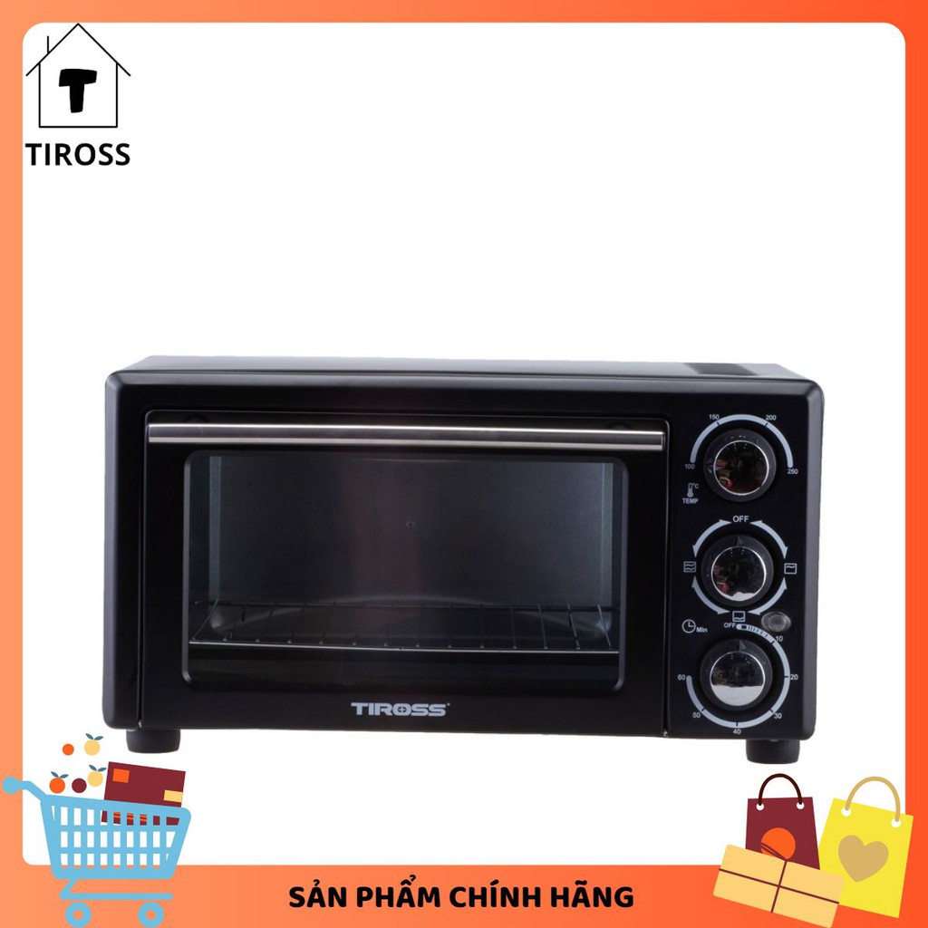 [Mã 44ELSALE2 giảm 7% đơn 300K] Lò Nướng Điện Tiross TS9603 [ Sản Xuất Tại Thổ Nhĩ Kỳ, Bảo Hành 12 Tháng]