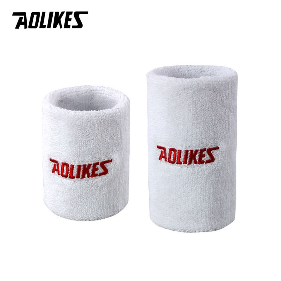 Băng Cổ Tay, Băng Đô  Chặn Mồ Hôi Tay Chơi Thể Thao, Tập Gym, Tennis Aolikes 0235  Chính Hãng (1 Chiếc)