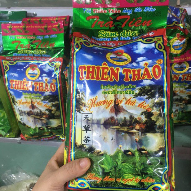 (Chính hiệu) Trà sâm Dứa Thiên Thảo hương vị trà tiên – Giúp thanh nhiệt, mát gan, đẹp da (350g-túi lọc)