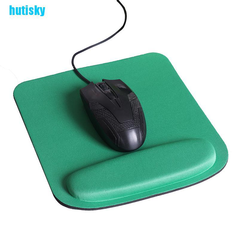 hutisky Optical Trackball PC Thicken Mouse Pad Support Wrist Comfort Mouse Pad Mat Mice KUI