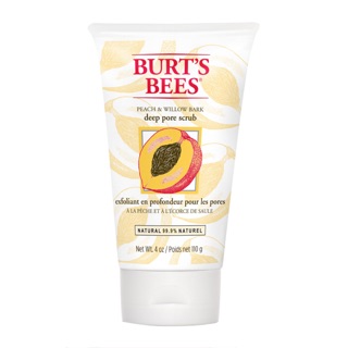 Tẩy tế bào chết burt’s bees peach & willow bark deep pore scrub