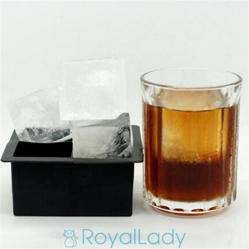 Khay làm đá cỡ lớn khổng lồ bằng silicone