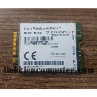 Card WWAN 4G Model EM7305 dùng cho laptop Toshiba Tecra (Part Number: G86C0006C510)