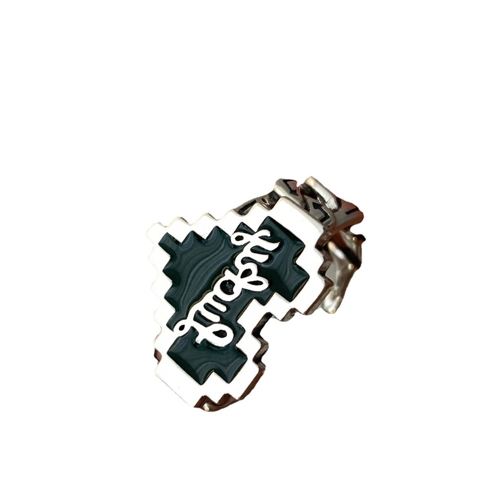 Nhẫn Hở Hình Trái Tim Phong Cách Hip Hop Thời Trang