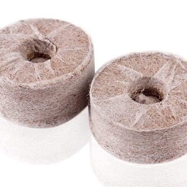 50 Viên Nén Ươm Hạt Kích Mầm bằng Xơ Dừa (Nở 6cm)