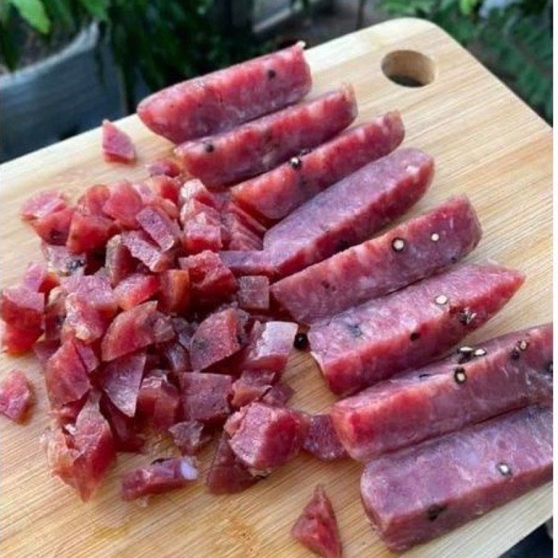 1Kg Lạp Xưởng Heo Tiêu Đen Siêu Nạc loại Thượng Hạng | Hàng date mới liên tục