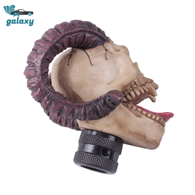 Galaxy Tay Nắm Cần Số Xe Hơi Hình Đầu Lâu Thông Dụng