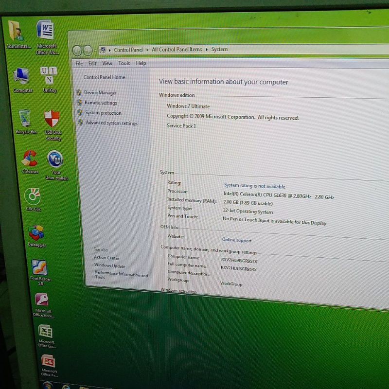 Cây máy tính đồng bộ HP e8400 4g 19inh | BigBuy360 - bigbuy360.vn