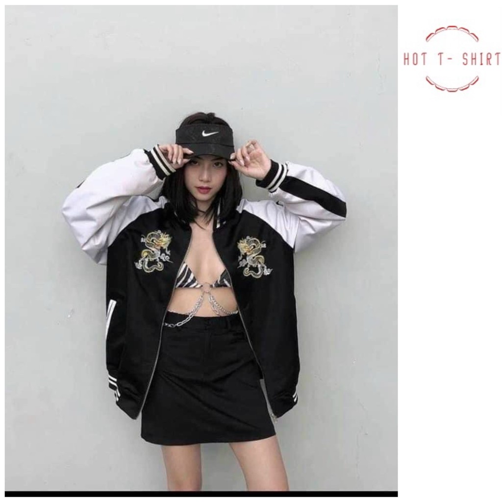 Áo Khoác Dù Nam Nữ Unisex Cao Cấp Áo Khoác Bomber Cặp Đôi Form Rộng Hot T-Shirt | BigBuy360 - bigbuy360.vn