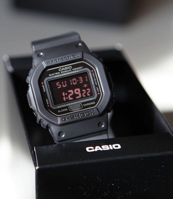 Đồng hồ nam nữ Casio GShock Dw 5600MS chính hãng dành cho nam và nữ thiết kế nhỏ gọn tinh tế đen nhám | BigBuy360 - bigbuy360.vn