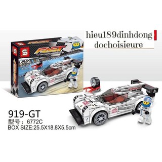 Lắp ráp xếp hình 6772C : Xe oto