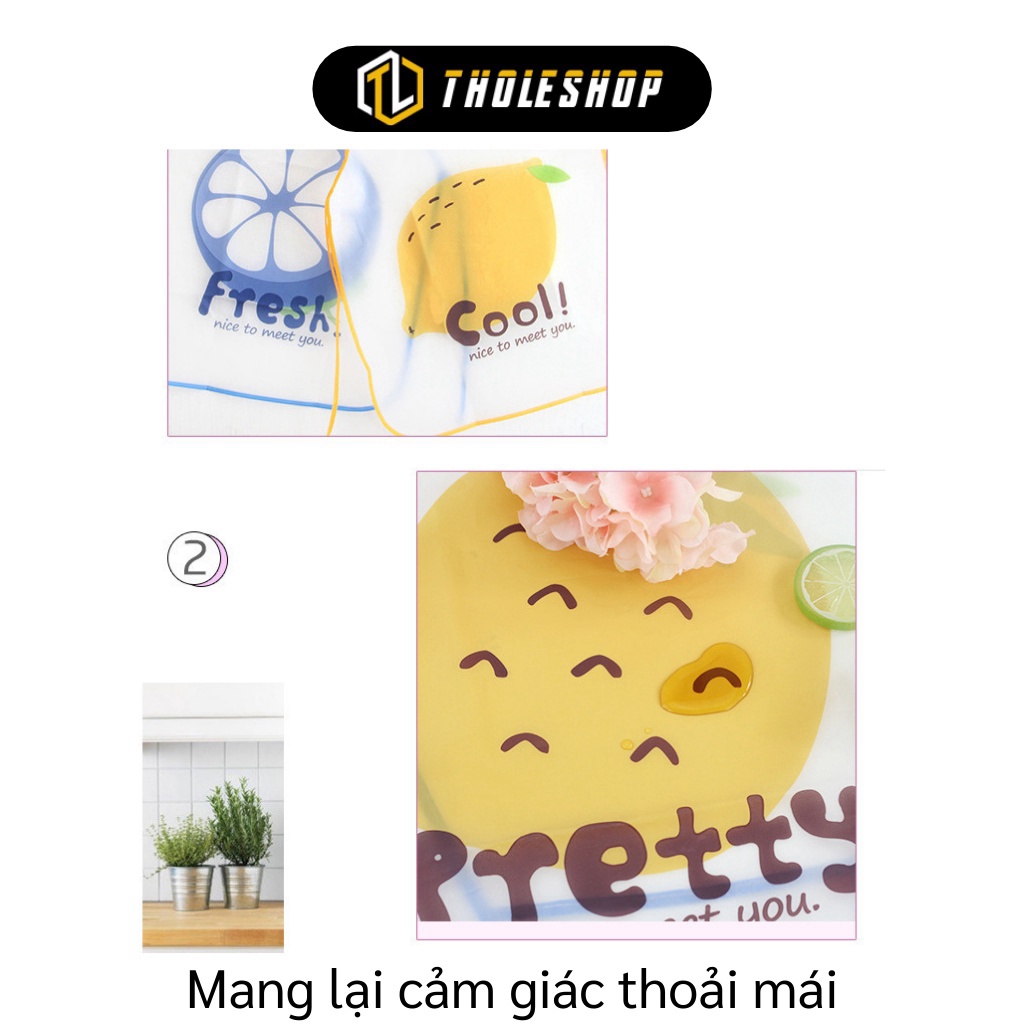 [SGD] Tạp Dề Nấu Ăn - Tạp Dề Hình Trái Cây, Chất Liệu Vải Chống Thấm Tốt, Đảm Bảo Vệ Sinh 7586