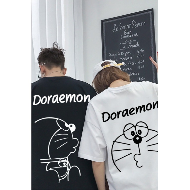 Áo đôi nam nữ DOREAMON unisex