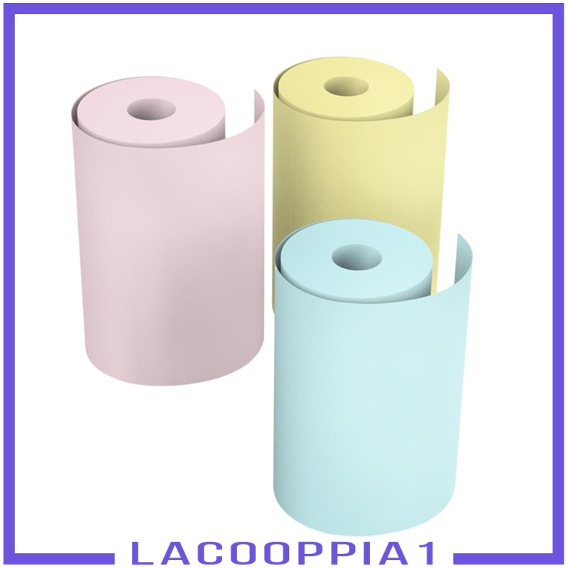 [LACOOPPIA1] 2.17x1.18in Colorful Thermal Printer Paper for Paperang P1 P2
