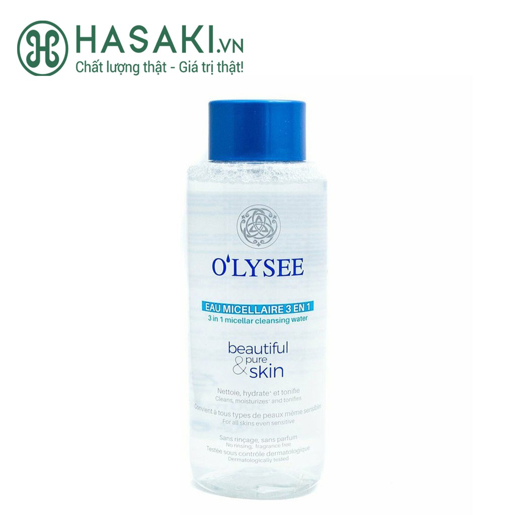 Nước Tẩy Trang O'Lysee 3 in 1 Micellar Cleansing Water 500ml