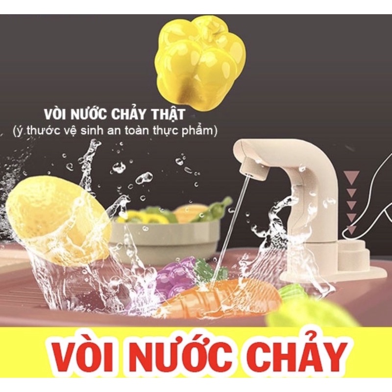 ĐỒ CHƠI NHÀ BẾP CỠ LỚN, NHIỀU CHỨC NĂNG, MẪU MỚI 2021