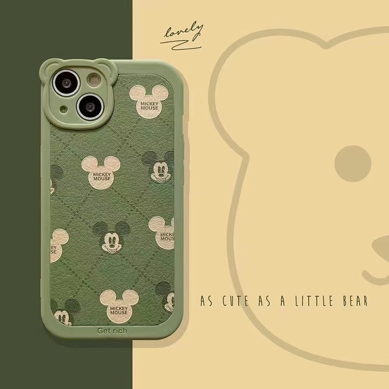 Ốp điện thoại thích hợp Mickey cho iphone 13 Pro Max i13 13pro 11ProMax i11 iX Xs XR Xs Max 7plus 8plus 12Pro 12 Pro Max