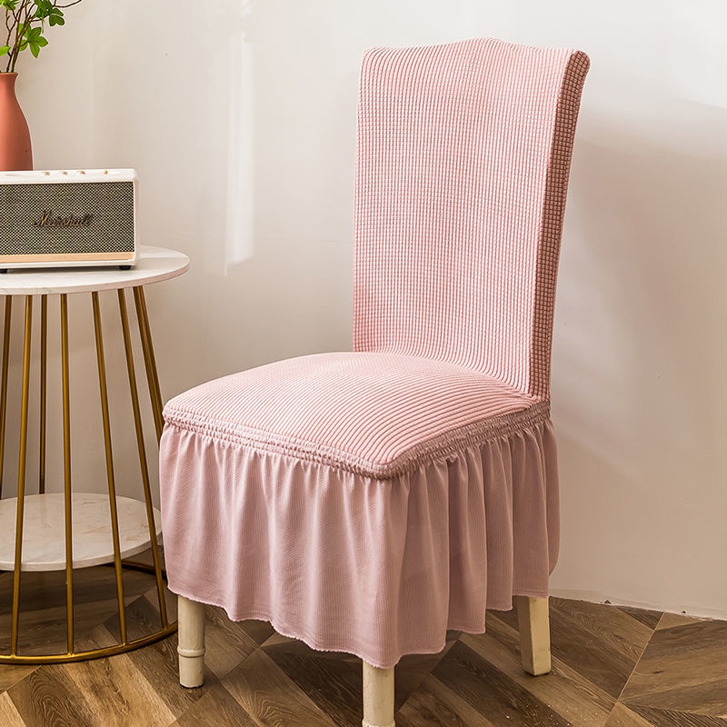Vỏ Bọc Ghế Ngồi Bàn Ăn Vải Nhung Chất Liệu Co Giãn Cao Cấp