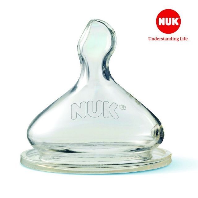 (Chính hãng) Bộ 2 núm ti cho bình sữa NUK Preimum Choice+ Silicone