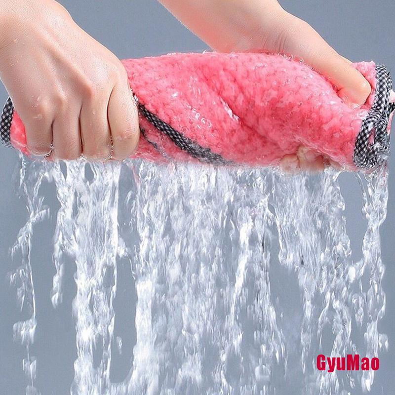 Khăn Lau Chén Dĩa Dày Dặn Chống Dính Dầu Tiện Dụng Cho Nhà Bếp
