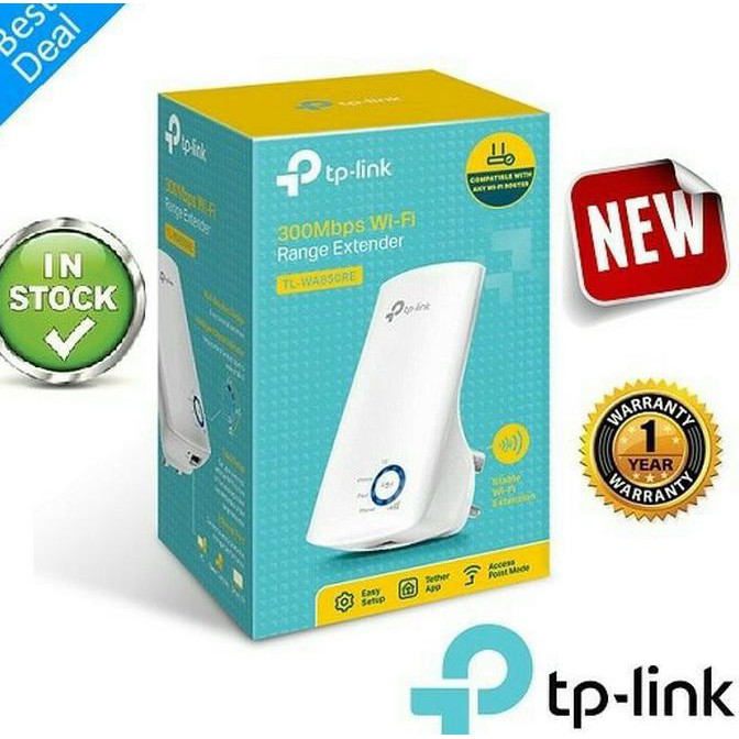 Thiết Bị Khuếch Đại Tín Hiệu Wifi 300mbps 0512 Tp-Link Tl-Wa850Re