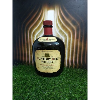 Vỏ chai rượu ngoại SUNTORY OLD