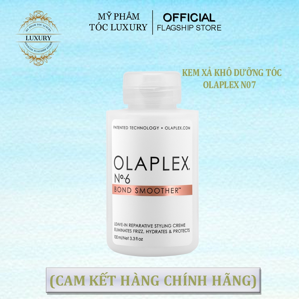 Kem Xả Khô Olaplex No6 Suôn Mượt, Chống Rối, Dưỡng Ẩm, Vào Nếp 100ml