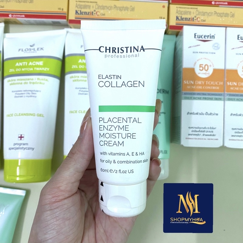 Kem Dưỡng Chống Lão Hoá Cho Da Dầu, Da Khô Christina Elastin Collagen 30ML