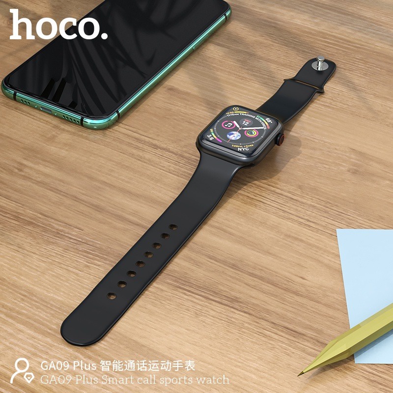 Đồng hồ thông minh Smartwatch Hoco GA09 Plus chống nước IP68, tích hợp theo dõi sức khỏe