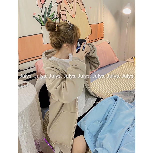 Áo HOODIE zip nỉ lót nhung 37 (ảnh thật shop chụp kèm video) | BigBuy360 - bigbuy360.vn